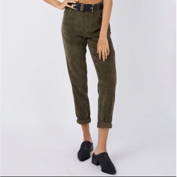 Princess Polly Pants - Princess Polly Olive Pants 🌱
